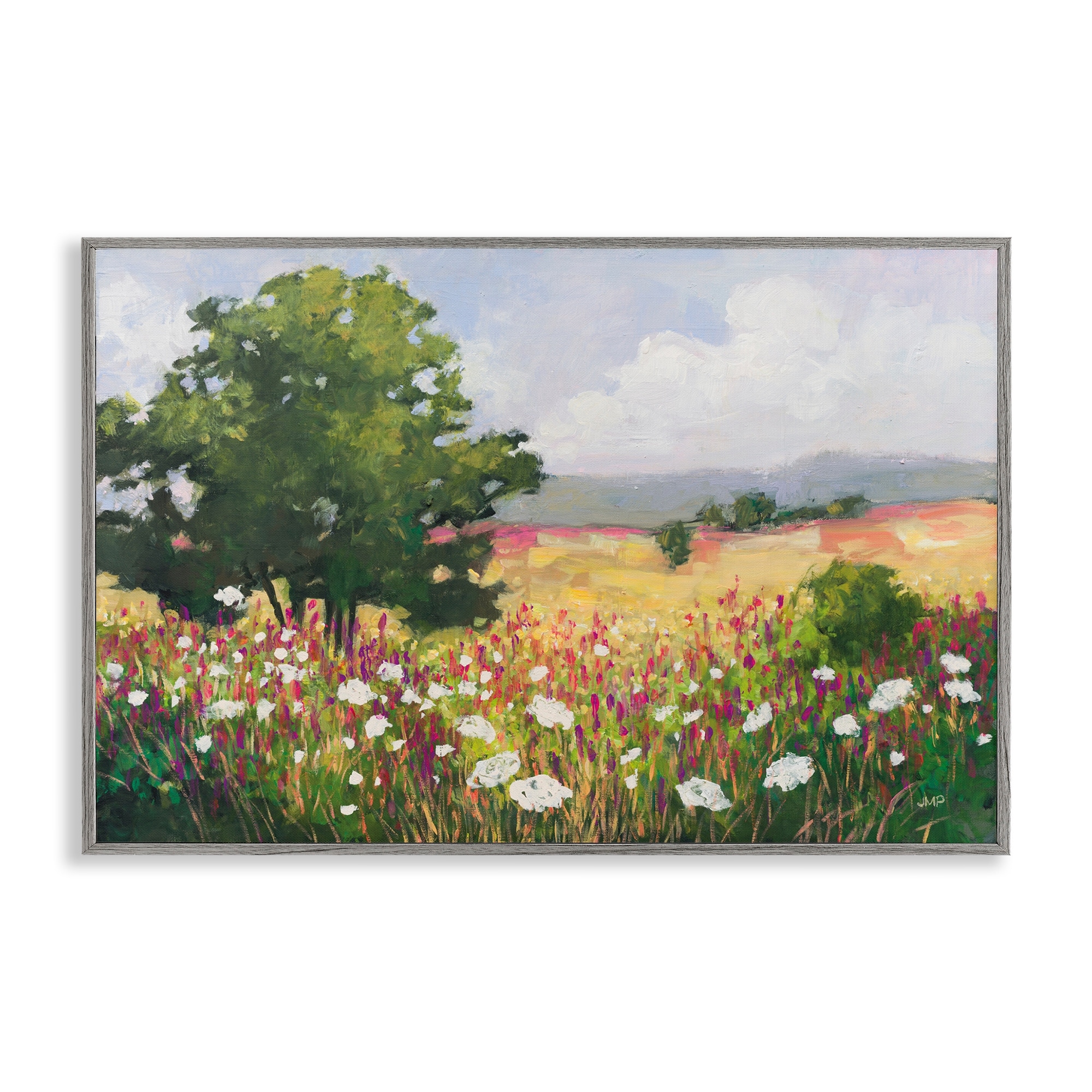 Stupell Blooming Horizon Countryside Framed Giclee Art Design By Julia Purinton
