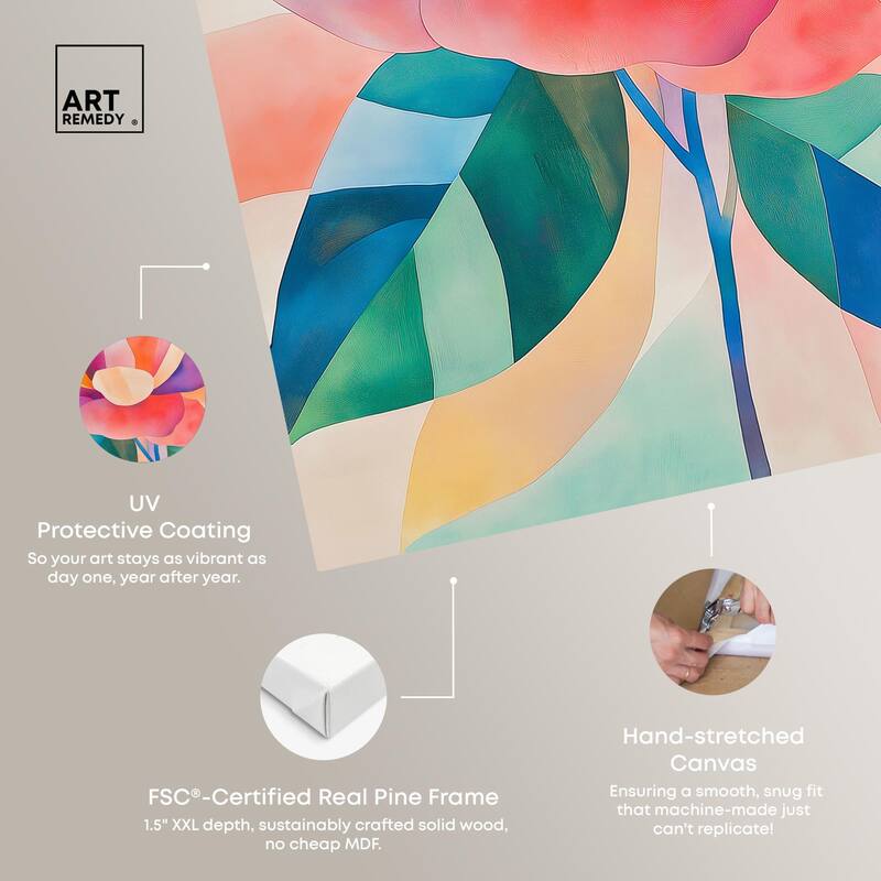 Ail Geofloral I Canvas by Art Remedy, Gallery Wrapped