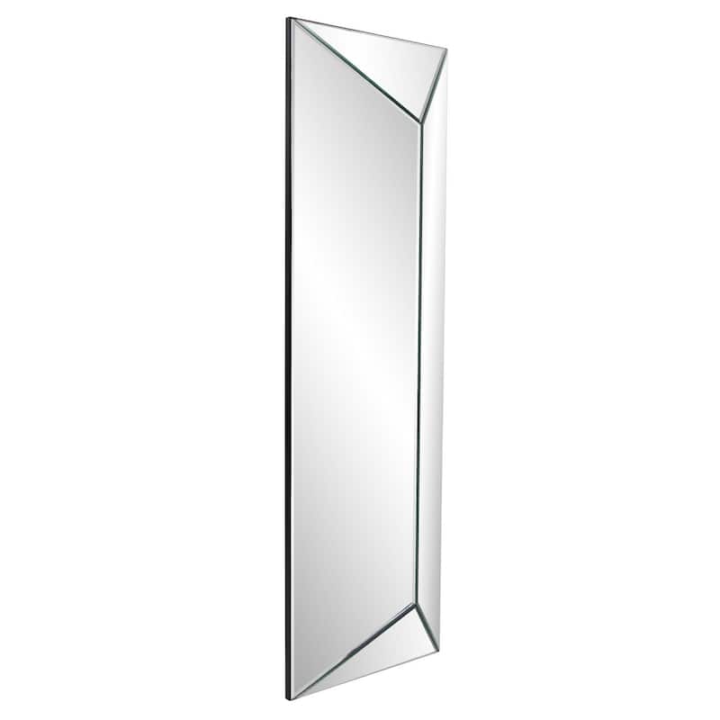 Allan Andrews Frameless Rectangular Beveled Mirror Panel