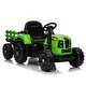 preview thumbnail 63 of 81, Kids' 12V Ride-On Tractor with Remote Control & LED Lights