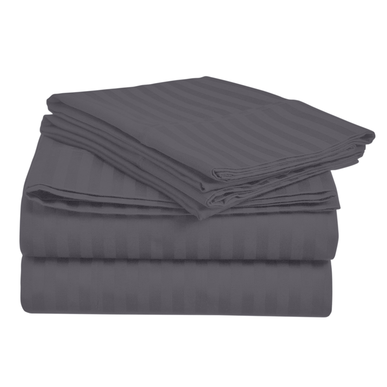 Fresh Home 1000 Thread Count Egyptian Quality Cotton Deep Pocket Dobby Stripe-image