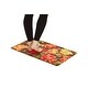 2-Pack Premium Comfort Kitchen Mats (Jacobean Poppy)