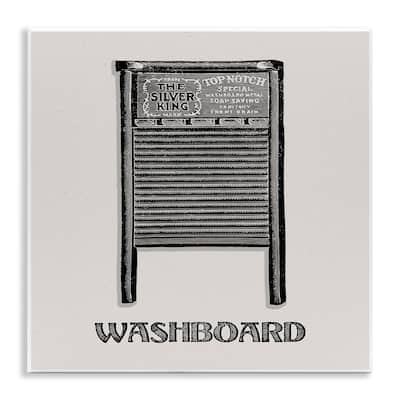 Stupell Timeless Antique Washboard Wall Plaque Art Design By Val Rhodes