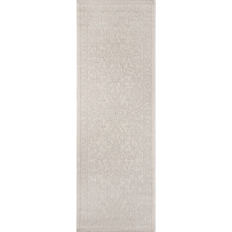Erin Gates by Momeni Downeast Boothbay Oriental Indoor/ Outdoor Rug - 2' X 10'