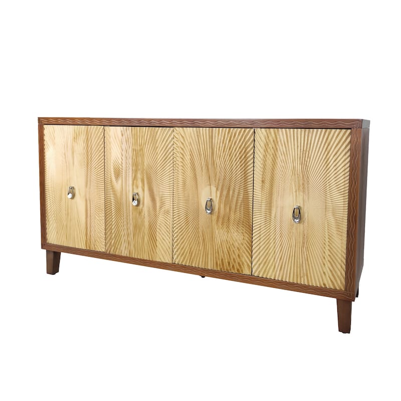 Large Buffet Storage Cabinet with Adjustable Shelves
