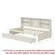preview thumbnail 8 of 23, Kids Bookcase Bed Storage Daybed Twin Size Platform Bed with Built-in Convenient Charging Station, Drawers and Shelves