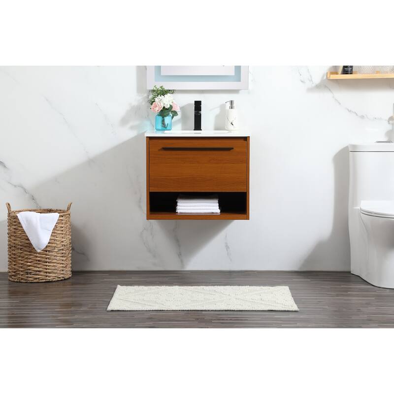 Brush 24 - 30 Inch Single Bathroom Vanity