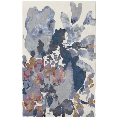 Floral Area Rug - 8' x 10'