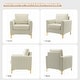 preview thumbnail 27 of 43, Ganymedes Modern Velvet Accent Arm Chair with Golden Legs by HULALA HOME