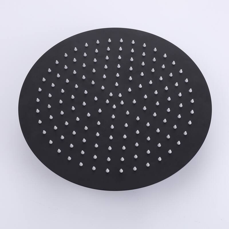 89'' H 304 Stainless Steel Freestanding Outdoor Shower with Detachable Rain Shower Head