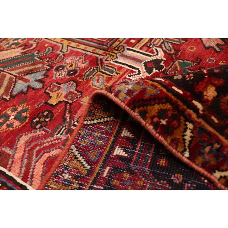 ECARPETGALLERY Hand-knotted Sarabi Red Wool Rug - 9'9 x 12'8