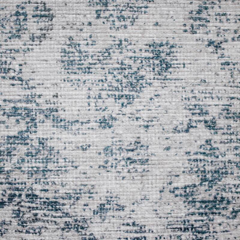 Chloe 3'3" x 4' ft Handwoven Indoor Rug, Blue/Grey - 3'3" x 4' ft