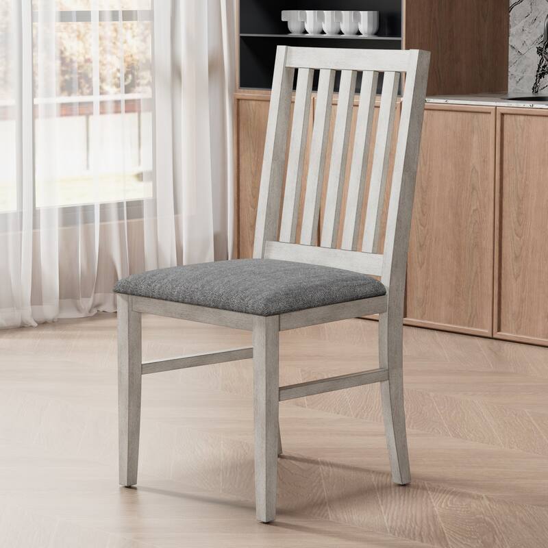 VECELO 100% Solid Oak Wood Dining Chairs, Dining Chairs, Wood Dining Room Chair, Dining Side Chairs, Wooden Kitchen Chairs