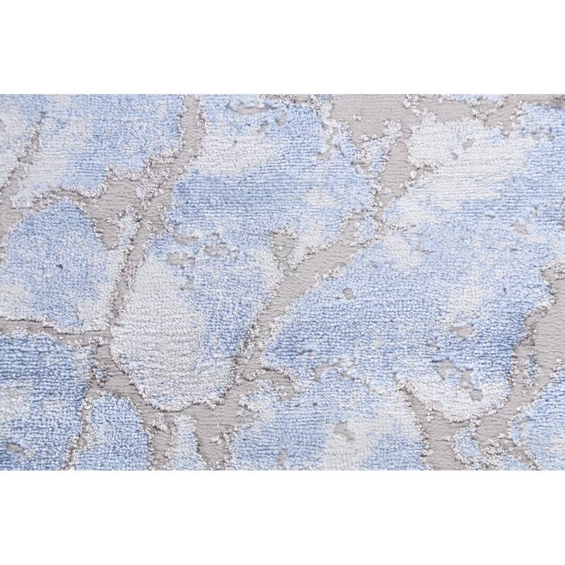 Turkish Oriental Abstract Transitional Rug Contemporary Carpet