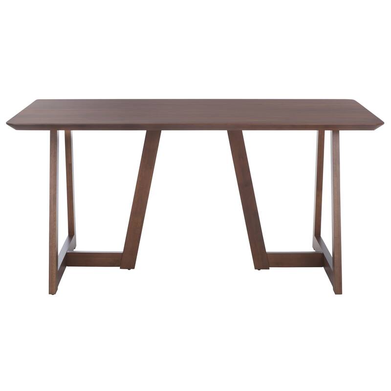 SAFAVIEH Couture Leroux Rectangle Wood Dining Table - 63"W x 35"D x 30"H