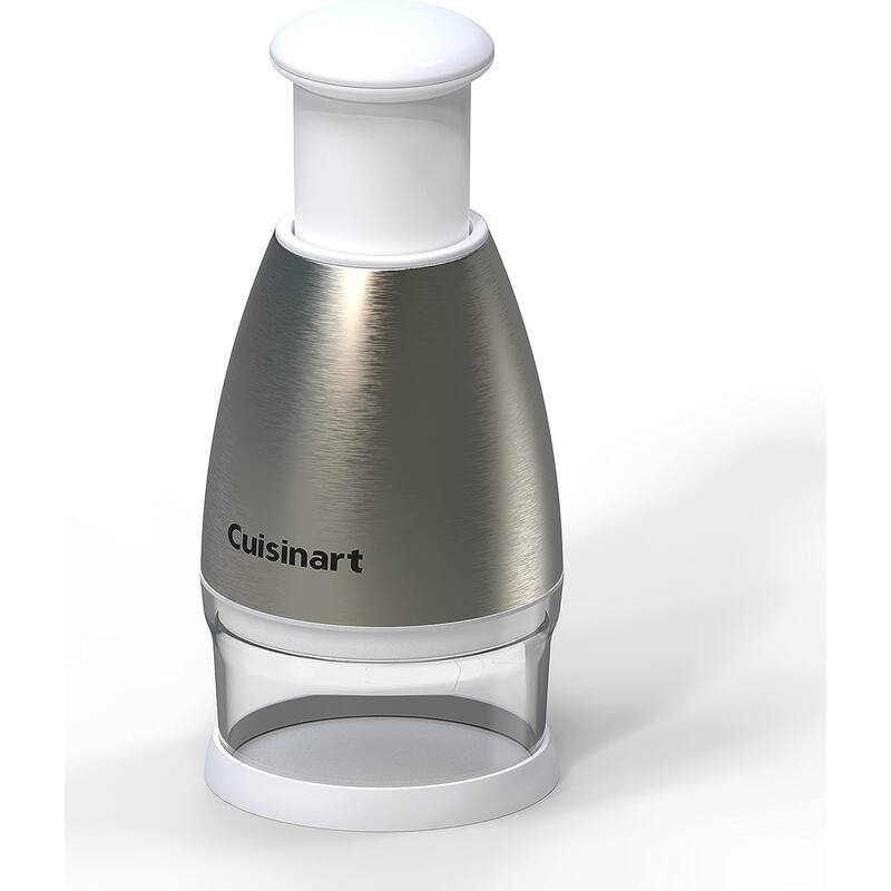 Cuisinart CTG-00-SCHPW Stainless Steel Chopper, 8.2" x 3.9" x 3.9", White - Silver