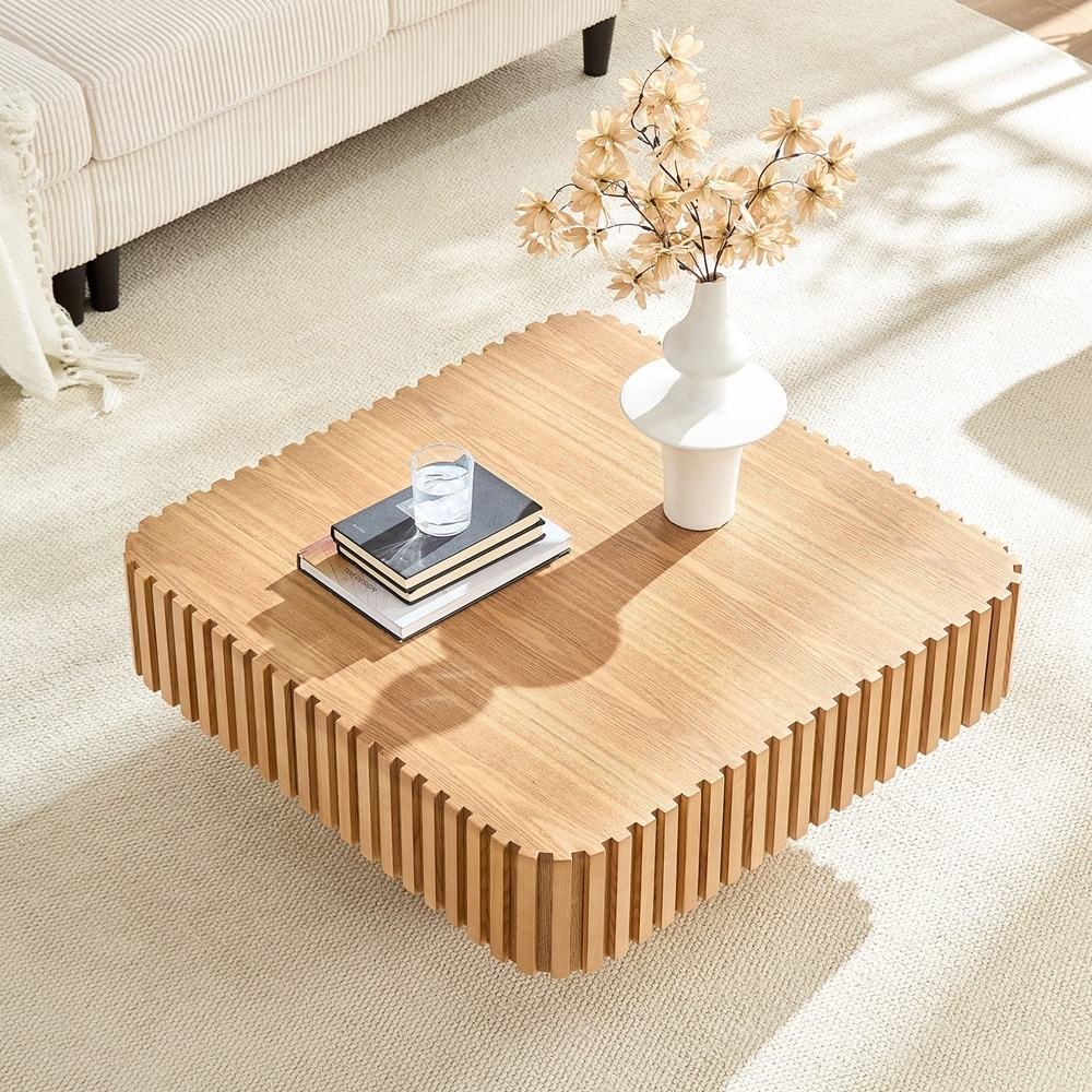 Modern Square Coffee Table for Living Room