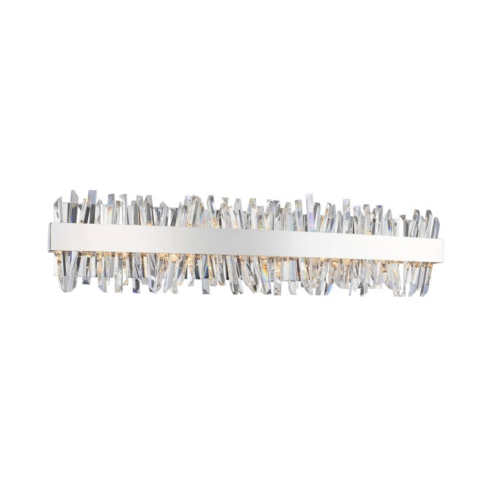Allegri 030233 Glacier 2 Light 32" Wide ADA LED Bath Bar