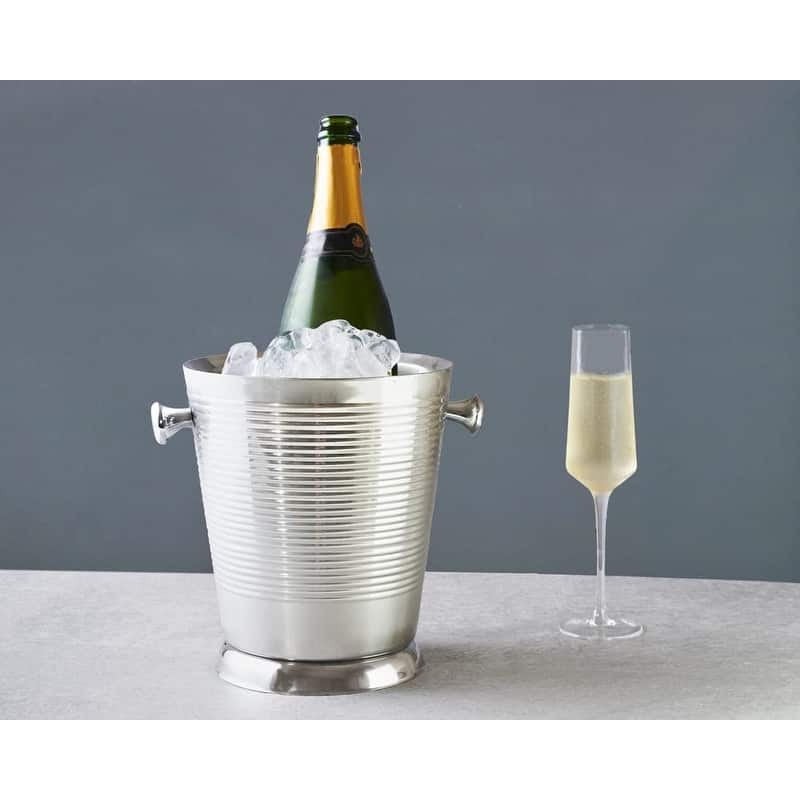Sol Living Double Walled Stainless Steel Champagne Bucket - 8' x 11'