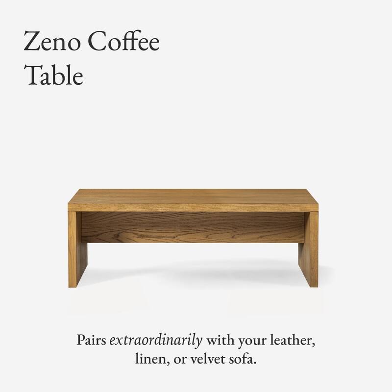 Maven Lane Zeno Rectangular Coffee Table