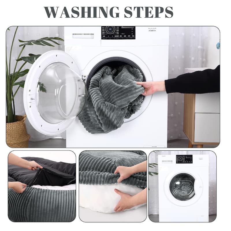 Eie Giant Dog Bed Washable Human Size Bed With Removable Cover