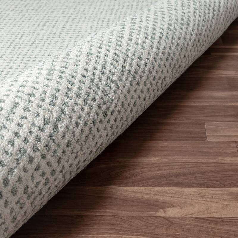 Noah Contemporary Geometric Wool Indoor Area Rug by Sevita