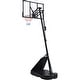 preview thumbnail 10 of 12, Portable Basketball Hoop with Adjustable Height 8-10ft for All Ages - 43.3"x29.6"