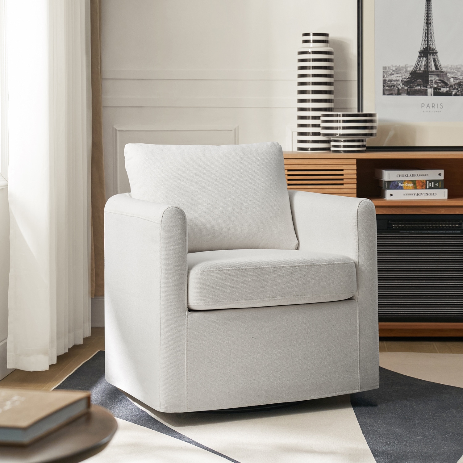 Slipcover glider chair store