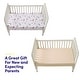preview thumbnail 5 of 13, Sweet Home Collection Crib & Toddler Bed Sheets for Baby Girls and Boys, 2-Pack Fitted Mattress Sheets