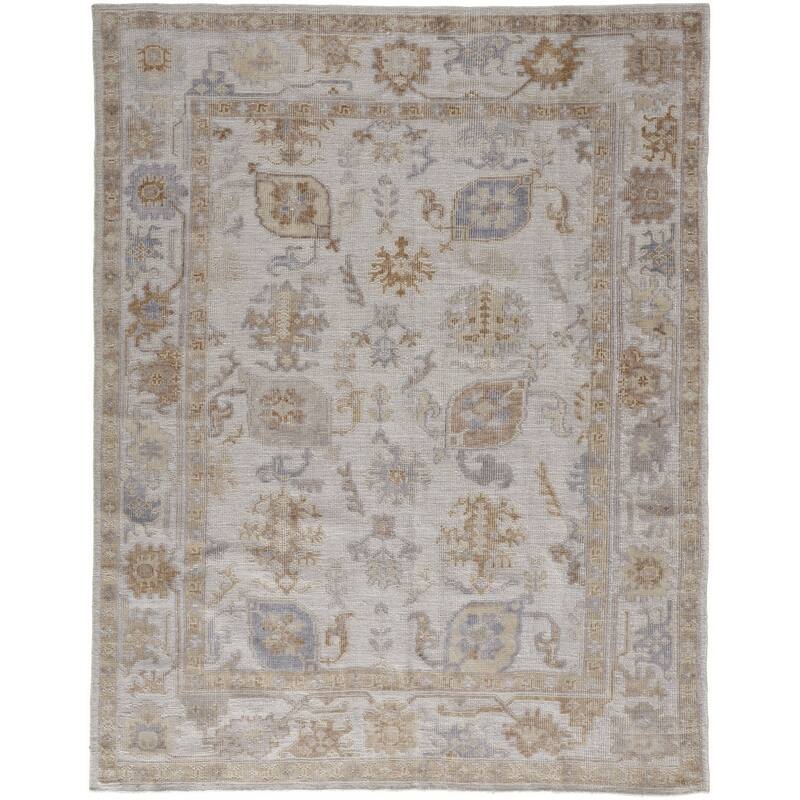 Tuzug Floral Traditional Stain Resistant Durable Area Rug By HomeRoots