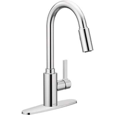 Moen Genta LX Pull-Down Spray Kitchen Faucet with PowerClean