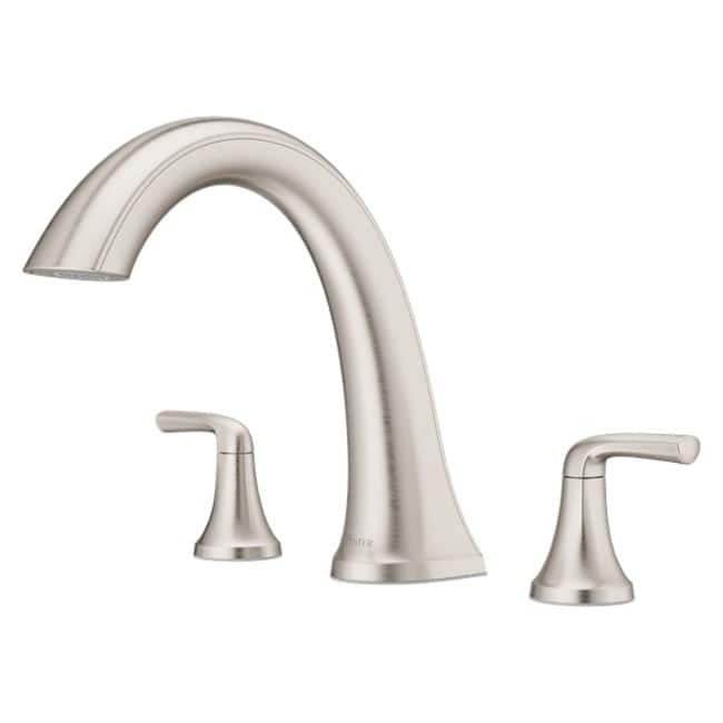 Pfister RT6-5MCA McAllen Deck Mounted Roman Tub Filler - Spot Defense Brushed Nickel