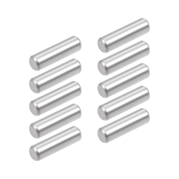 Shop 10Pcs 6mm x 18mm Dowel Pin 304 Stainless Steel Shelf Pin Fasten