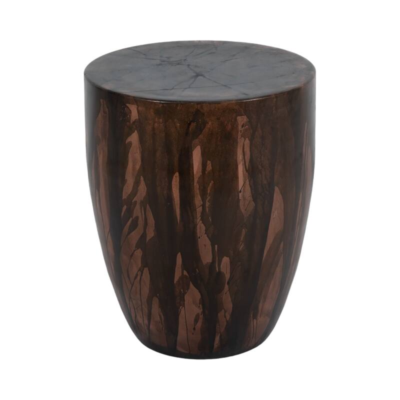 Sagebrook Home 19" Lasalle Metal Accent Table, Bronze, 19"H - 15" x 15" x 19"