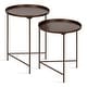 preview thumbnail 21 of 99, Kate and Laurel Ulani Nesting Tables (Set of 2) 2 Piece - Bronze