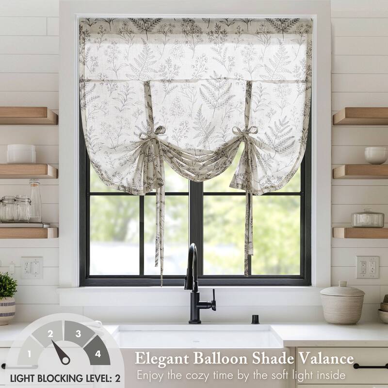 Madison Park Aria Tie up - 42x63"