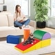 preview thumbnail 4 of 8, Gymax 5 PCS Kids Climb & Crawl Activity Playset Soft Foam Block