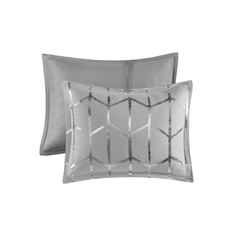 Intelligent Design Khloe 5-pc. Metallic Printed Comforter Set