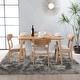 preview thumbnail 2 of 72, Iriat Mid-century 5-piece Dining Set by Christopher Knight Home Natural Oak +Light Beige