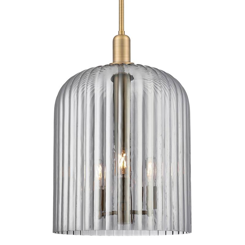 Innovations Lighting 716-3S-G559-12SM Bridal Veil 3 Light 12" Wide - Brushed Brass