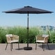 preview thumbnail 2 of 10, Holme 9-foot Steel Market Patio Umbrella with Tilt-and-Crank