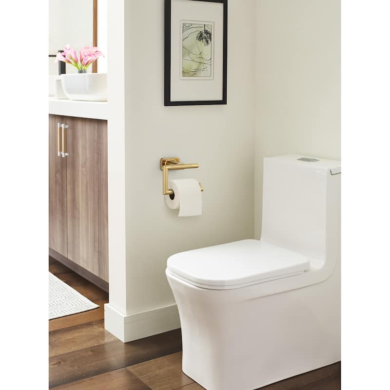 Amerock Esquire Wall Mounted Euro Toilet Paper Holder