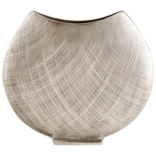 Cyan Design 09827 Katerina 16" Wide Aluminum Vase - Antique Silver