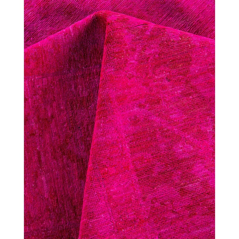 Vibrance, One-of-a-Kind Handmade Area Rug - Pink, 8' 1" x 10' 7" - 8' 1" x 10' 7"