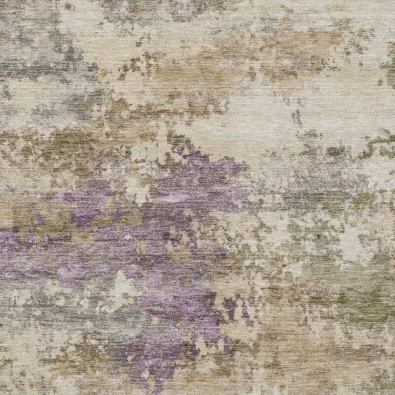 HomeRoots Abstract Transitional Rectangle Outdoor Rug - 9' X 12'