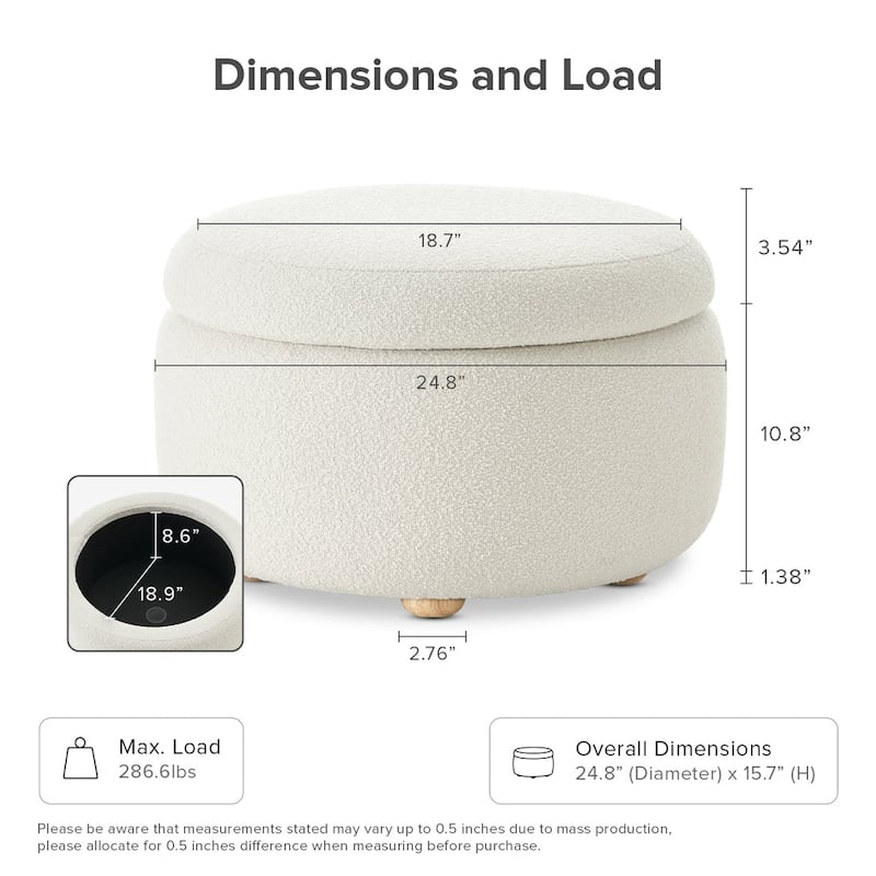 Mopio Luna Storage Ottoman