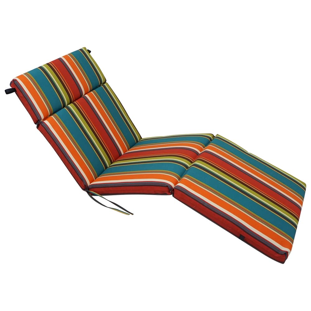 72-inch by 24-inch Outdoor Chaise Lounge Cushion - 72" x 24"
