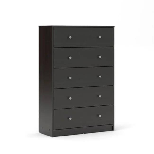 Porch & Den Zoe 5-drawer Chest - Coffee