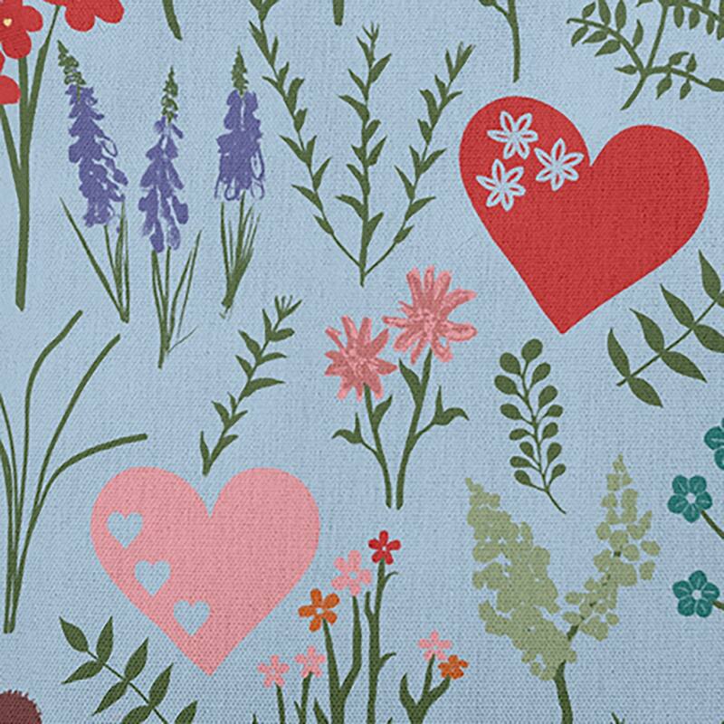 Valentine Garden Indoor/Outdoor Throw Pillow