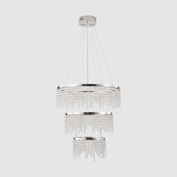 ルミナベッラMessalina SO4 peodant　chrome 23.6-inch Fancy hanging ceiling lamps luxury modern pendant light